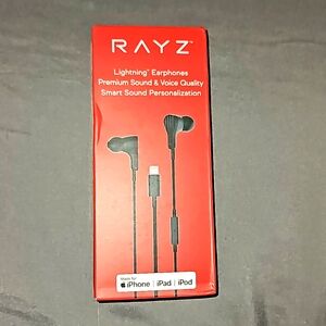 RAYZ lightning connection earphones for apple iphone